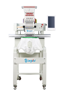 YH Large Format 1 Head 9 Needles Monogram Sewing <strong>Computer</strong> <strong>Software</strong> logo Cap Beads Flat T-shirt <strong>Functions</strong> Embroidery Machines - Product Image 5