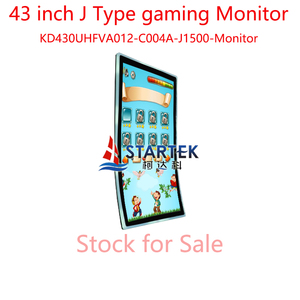 43 Inch 3840x2160 Supports HD-MI/VGA Interface J <strong>Type</strong> Curved <strong>Monitor</strong> with Acrylic Full-framed Running LED Ports to Android/Linux - Product Image 5