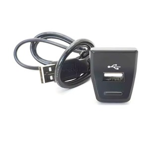 Car USB <strong>Input</strong> Adapter <strong>Audio</strong> Radio u-disk flash Socket <strong>Interface</strong> with Cable For Toyota Rav4 2020 Accessories - Product Image 1