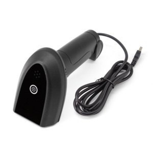 1D CCD Barcode Scanner Handheld Wired <strong>Best</strong> Sale Custom Continuous Scanning Qr <strong>Code</strong> Scanner High Precision for Express Logistics