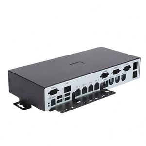 Серверная фронтальная часть Io 2U короткое настенное крепление Mid Tower с экраном на встроенном компьютерном столе ПК игровой 2024 корпус для компьютера - Product Image 2
