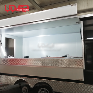 Fully Equipped Fast Food Cart/BBQ Trailer Camper Trailer Tent Events Truck Food Trailer for Sale USA