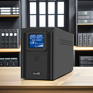 Intelligent 600VA <strong>UPS</strong> High Load Single-Phase 12V Mini <strong>Backup</strong> Power Supply <strong>Offline</strong> LCD <strong>UPS</strong> for <strong>Computers</strong> and Printers - Product Image 3