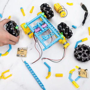 STEM玩具DIYアセンブリリモコン車RC四輪駆動リモートコントロール車両ビルディングブロックレーシングモデル子供用 - Product Image 5