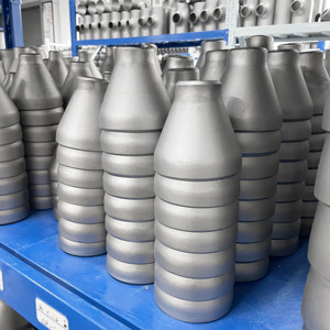 工厂定制钛对焊减速器ANSI B16.9 ASTM B363无缝工业用弯曲焊接切割冲孔 - Product Image 5