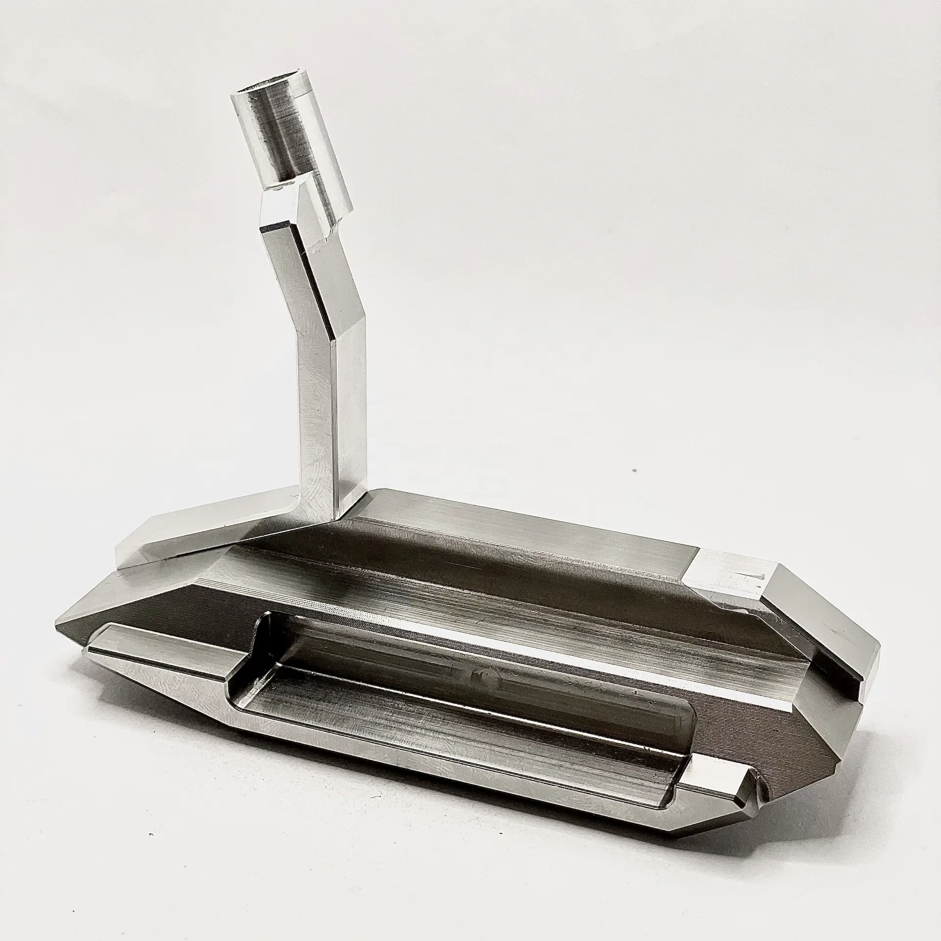 Nouveau design détachable golf putter usine personnaliser logo CNC fraisé en acier inoxydable forgé golf putter tête golf ensemble