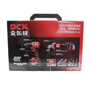 Cordless <strong>Power</strong> Tool Combo <strong>Kit</strong> with Brushless Lithium Battery Tools Hard Case Package - Product Image 4