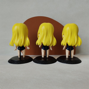 Figuras De sevimli Q sürüm 3 parçalı Set yaz zamanı Rendering Anime aksiyon figürleri - Product Image 2