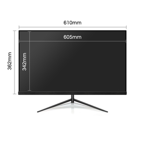 Ampio schermo da 27 pollici Monitor da gioco PC ufficio desktop Computer display a led schermo da studio Monitor altoparlante pubblicità schermo - Product Image 2