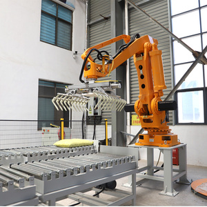 Hoch effizientes automatisches Stapelarm-Roboter-Palettier-SPS-Steuerungs system zum Verpacken von Chemiestahl-Dosen aus Kunststoff - Product Image 6