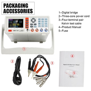 VICTOR 4090C Multiple Frequency and Level <strong>Tests</strong> with a <strong>Basic</strong> Accuracyof 0.1%.USB and RS232 Bench LCR Meter LCR Bridge 100KHz - Product Image 6