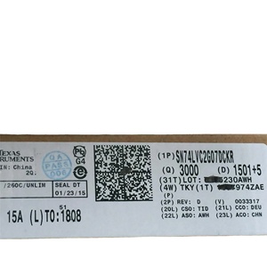 SN74LVC2G07DCKR İşaretleme kodu CV5 IC BUF olmayan INVERT 5.5V SC70-6 stok - Product Image 1
