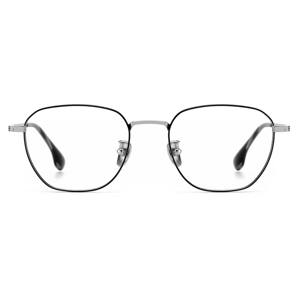 Hommes titane lunettes optiques