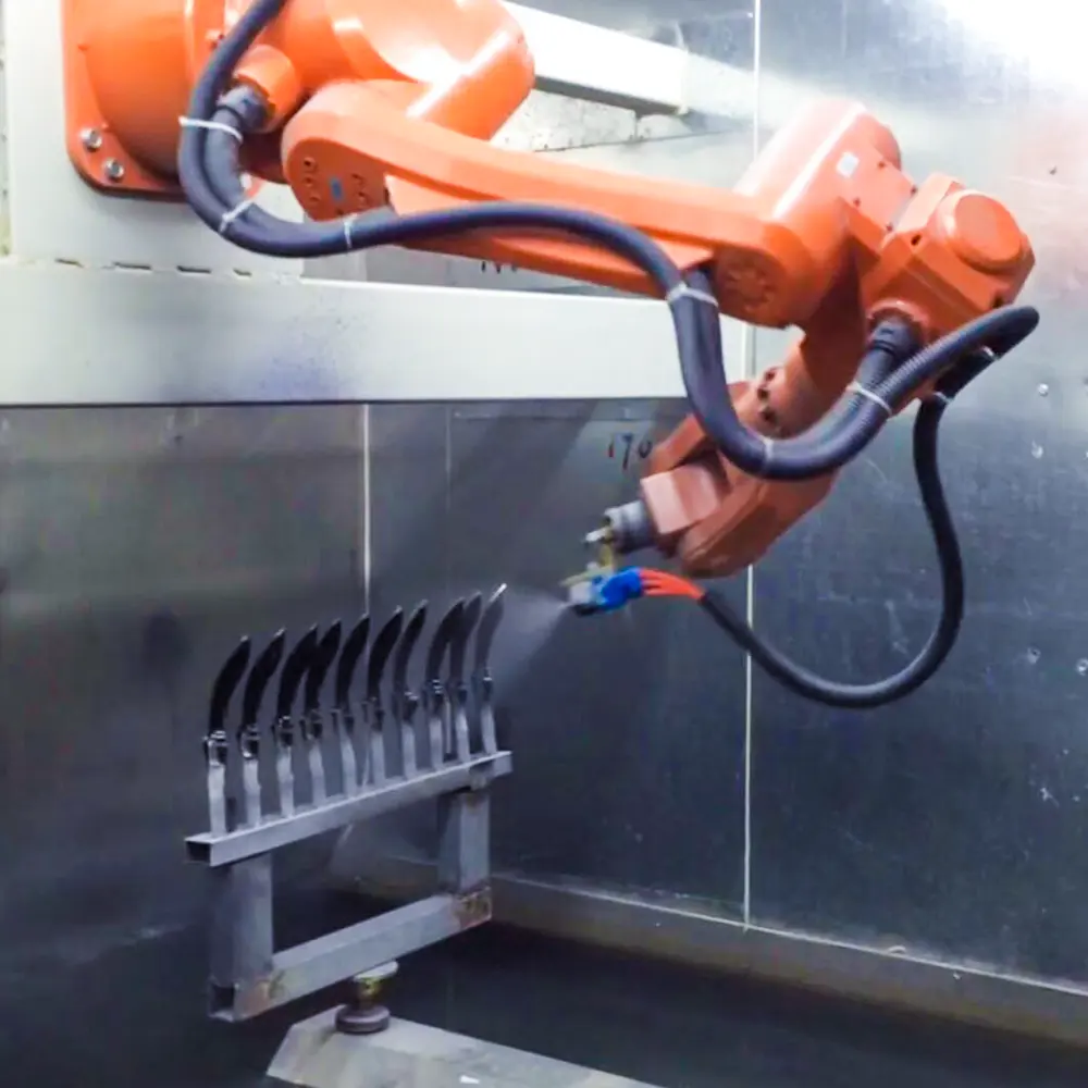 Szgh robô programável em pó para pintura, pintura industrial automática de 6 eixos, braço robô para pintura de cadeiras