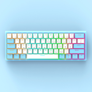 Fabricante personalizado 61 teclas Teclado mecánico con retroiluminación RGB teclado klavye Teclado mecánico para juegos para escritorio - Product Image 2