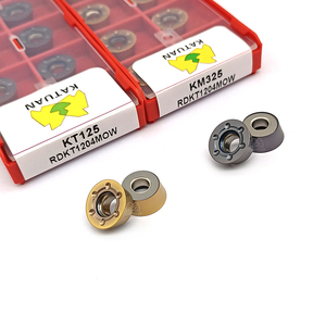OEM personalizzabile per torni in metallo CNC utilizzati per il taglio dei metalli e la lavorazione per macchine utensili inserti di fresatura RDKT - Product Image 3