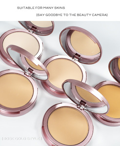 <strong>Make</strong> up Face Finishing Powder Portable <strong>Compact</strong> Pressed Setting Powder Foundation Private Label Powder Palette - Product Image 6