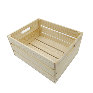 Hot bán Quà Tặng tùy chỉnh trang chủ trang trí gỗ lưu trữ container giá rẻ thùng gỗ bán buôn pinewood Crate - Product Image 6