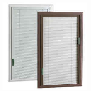 Kit de persianas integradas Persianas huecas integradas entre persianas de vidrio Sistema de control central Persiana con ventanas y puertas de vidrio - Product Image 1