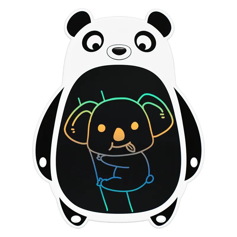 Kinderen Cadeau Kleurrijk Scherm 8.5 Inch Panda Vorm Lcd Schrijven Tablet Digitale Tekening Padsnotebook Met Pen