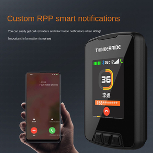 High Quality <strong>Wireless</strong> Waterproof Bicycle <strong>Computer</strong> Gps Calls Reminder <strong>Computer</strong> Bicycle Stopwatch Speedometer Odometer Navigation - Product Image 5