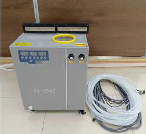 UV mürekkep ön kürleme ekran baskı rulo makinesi etiket marka yazıcı için yüksek güç su soğutmalı UV LED kurutma lambası - Product Image 5