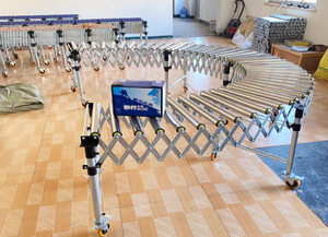 Precio de la máquina transportadora de rodillos Flexible extensible de gravedad ajustable portátil para cargar y descargar carga - Product Image 3