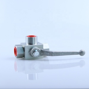 Iplik dışında 2 montaj deliği ile 3 yollu 3/4 inç yüksek basınçlı küresel vana - Product Image 6