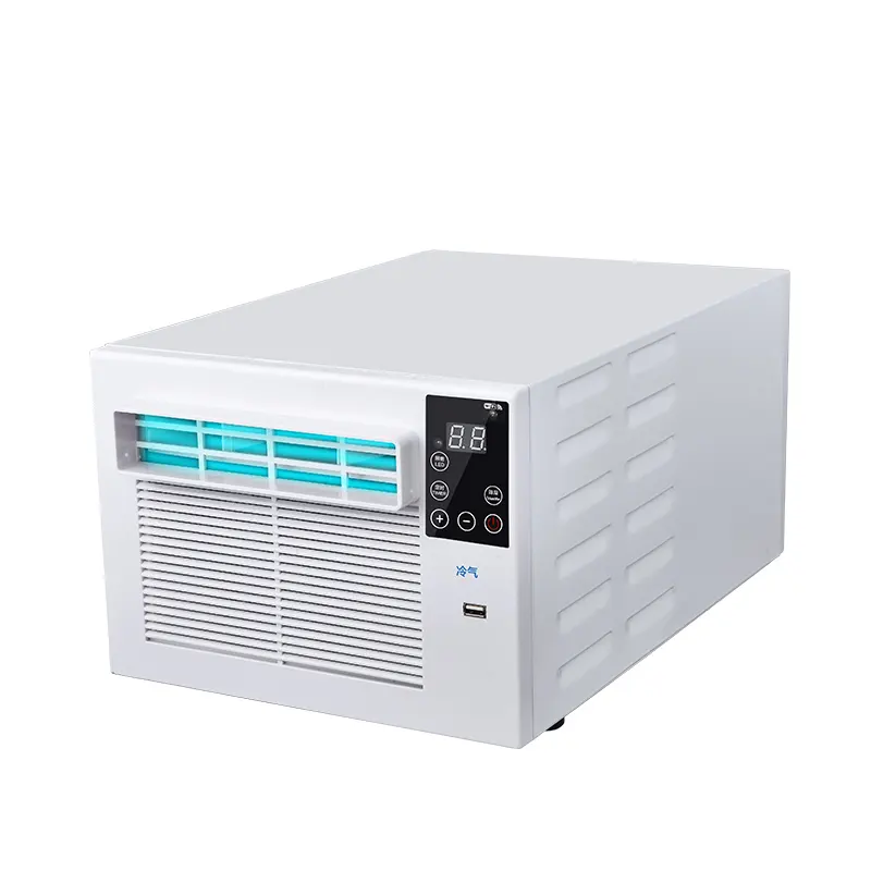 Ventana portátil Mini 220V Aire acondicionado Climatisation Aire portátil AC para exteriores