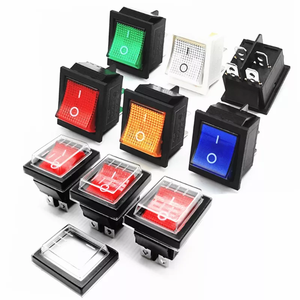 Kcd4 interruttore a bilanciere impermeabile Spst,Spdt,Dpst,Dpdt, pannello interruttori illuminazione a LED interruttore a pulsante a 2/3 vie 2 3 4 6 Pin - Product Image 3