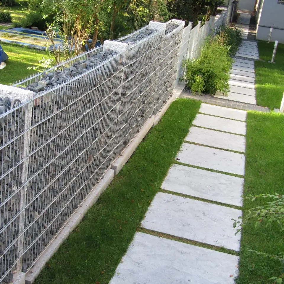 Rete elettrosaldata gabion box / gabion muro di sostegno