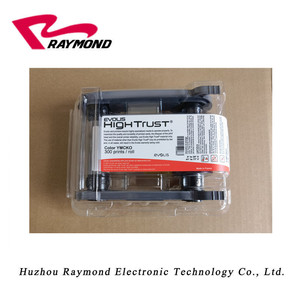 Evolis pripri2 tek taraflı plastik PVC kimlik kartı yazıcı ile bir YMCKO renk şerit - Product Image 6