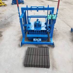 Produttore semiautomatico della linea della macchina per fabbricare i mattoni ad incastro solido vuoto concreto della macchina per fabbricare i blocchi - Product Image 3