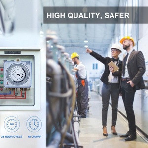 24HR Mechanical Programmable Wall Built-in Timer Module Switch Timer Relay Control - Product Image 2