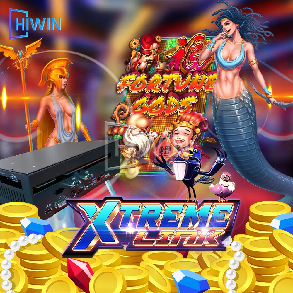 Alta calidad Xtreme Link 5 en 1 banilla skill game metal Cabinet skill machine 40 juegos en 1 skill