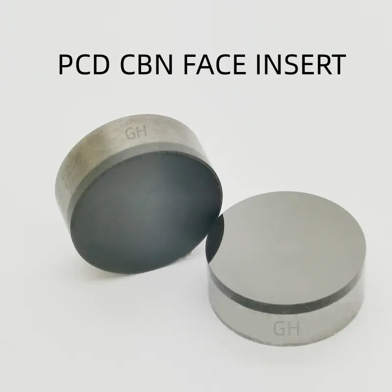 Cnc diamond pcd cbn cortador de rosto inteiro, ferramenta de torneamento, inserção redonda pcd rnoutono, para blocos de cabeças de cilindro ressurfacente