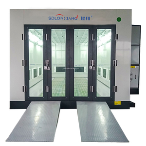 CE Approved Longxiang Auto Paint Booth Efficient Infrared Lamp Heating System Electric &amp; Diesel Burner Car <strong>Spraying</strong> <strong>Baking</strong> - Product Image 4