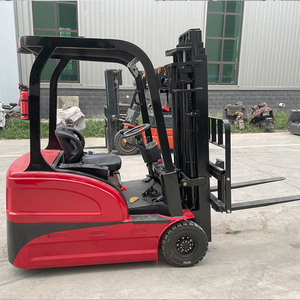 1 Ton 1.2 Ton 1.5 Ton Empilhadeira Nova Fazenda Empilhadeira Elétrica 3 Rodas Mini Empilhadeira Elétrica para Manuseio de Contêineres