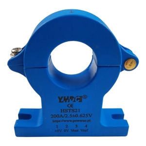 HSTS21 +5 V einzeln stromversorgung 200 A eingang 2,5+/-0,625 V ausgang geteilter kern flurstromsensor - Product Image 5