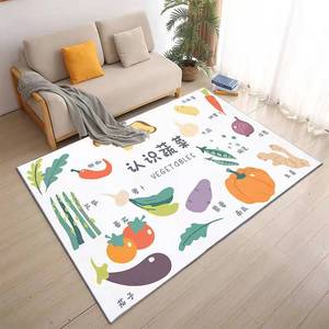 キッズラグキッズ<span class=keywords><strong>ABC</strong></span>リトルアーティストエリアラグ教育アルファベット文字番号滑り止めジェルバッキングアクティビティセンターピースプレイマット