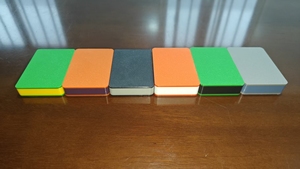 Tùy chỉnh kích thước & độ dày HDPE bánh sandwich Bảng điều khiển ba lớp hai-colour quảng cáo ngoài trời bảng hiển thị - Product Image 6