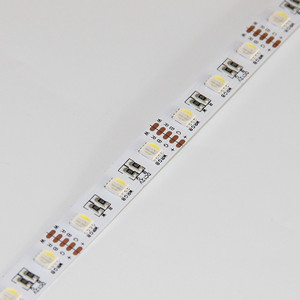 RGBWW Smd 5050 Led bant DC24V 60leds/m Led şerit ışık CCT ayarlanabilir Led ışık şerit RGB PVC 60 Strisce Led 80 manzara 50000 - Product Image 3