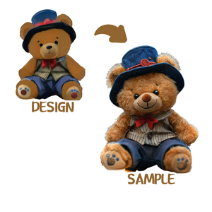 Özel peluş anahtarlık düşük adedi Minimum sipariş 50 Plushie anahtarlık özel - Product Image 4