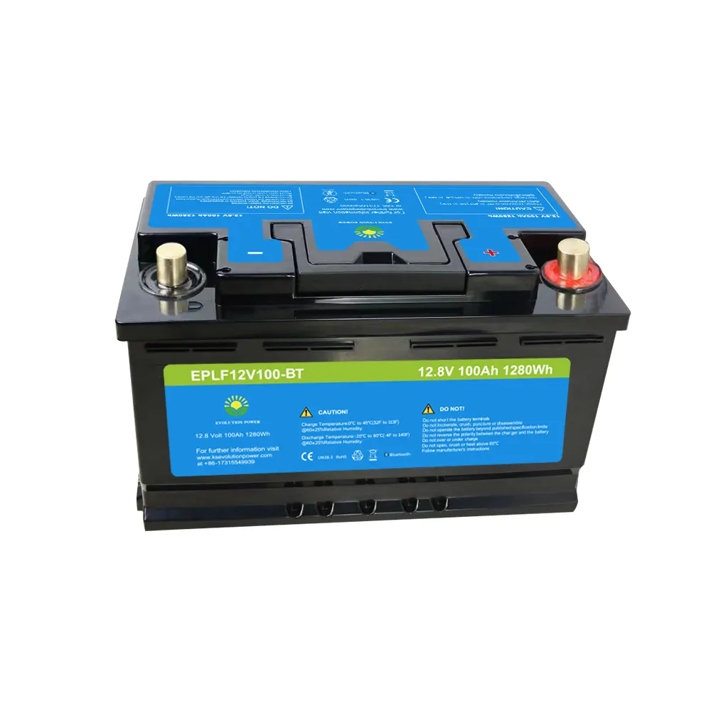 Hot Koop 12V Deep Cycle Batterie Lithium 12V 100ah 200ah 300ah Lifepo4 Batterij 12V 100Ah