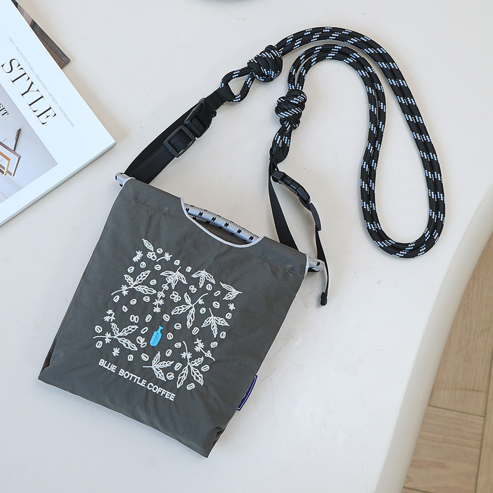 Dark gray blue bottle-mini style-bag only