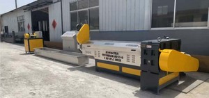 自动废PP PE HDPE LDPE ABS回收螺杆桶膜Pet塑料挤出机造粒机造粒机机械
