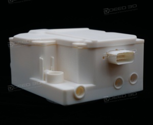 Stratasys di alta precisione industriale alloggiamento elettronico 3d servizio di stampa rigida in resina opaca modello per test strutturali