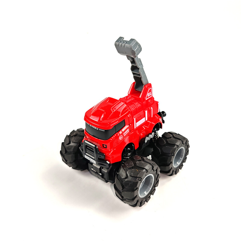Camion de cascade Bigfoot - camion à chenilles camouflage rouge