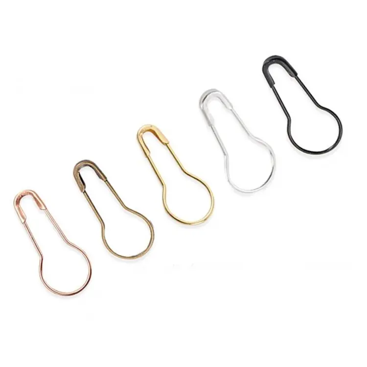 Factory Price 1000pcs/Pack Iron Stainless Steel Garment Accessories Buckles Metal Safety Pins