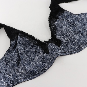 Intiflower ชุดชั้นในผู้หญิงเซ็กซี่ R193บราลูกไม้บรา38-48D ขนาดใหญ่บราทรงคัพแบบเต็มตัว